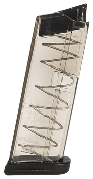 ETS Group GLK42 Pistol Mags  7rd 380 ACP Compatible w/ Glock 42 Clear Polymer                                                                                                                           
