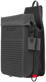 Allen 8334 Competitor Double Compartment Shell Bag Gray Molded EVA 12 Gauge                                                                                                                             