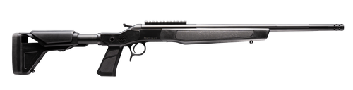 CVA CR4441XP Scout XP 400 Legend 1rd 20" Matte Stainless Steel Threaded Barrel & Receiver w/Picatinny Rail, Graphite Black Adjustable Synthetic Stock                                                   