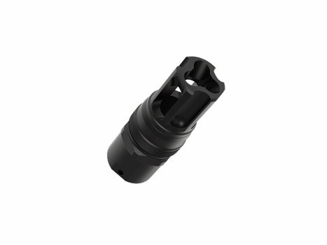 Liberty Precision Machine LPM-2005 Eclipse Pin & Weld Flash Hider Black Stainless Steel 1/2"x28 Threads 2.25