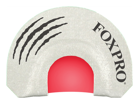 Foxpro SMOKINGGUN Smoking Gun Howler  Diaphragm Call Double Reed Attracts Coyotes White                                                                                                                 