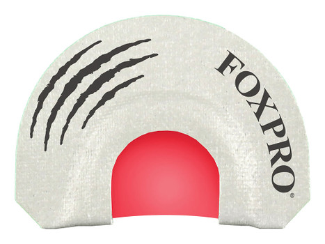 Foxpro SMOKINGGUN Smoking Gun Howler Diaphragm Call Double Reed Attracts Coyotes White