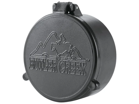 Butler Creek 30390 Flip-Open Objective Scope Cover 56.40mm Obj. Size 39 Black Polymer