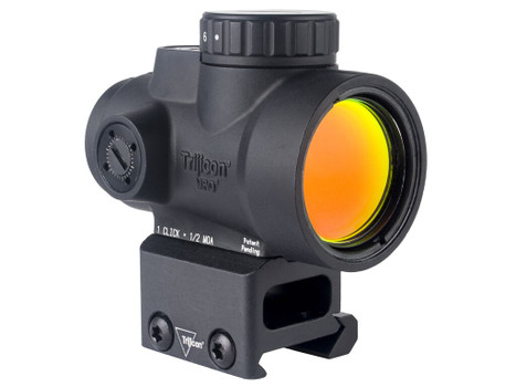 Trijicon 2200332 MRO SD Black 1x25mm 2 MOA Green Dot Reticle Full Co-Witness Mount