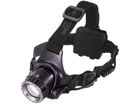 Lb Marketing 97745 Long Throw Headlamp Black Aluminum LED 470 Lumens 500 Meters Beam Distance