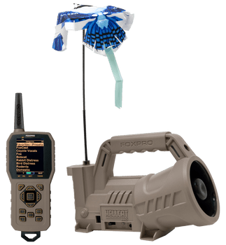 Foxpro HELLCATPRO Hellcat Pro  Digital Call Attracts Predators Features TX1000 Transmitter Tan ABS Polymer                                                                                              