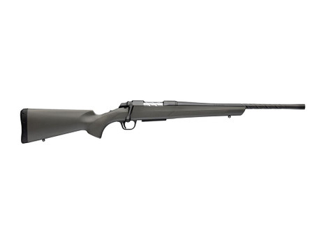 Browning 035845226 AB3 Pro SPR Full Size 30-06 Springfield 4+1 18" Matte Blued Spiral Fluted Threaded Barrel, Matte Blued Drilled & Tapped Receiver, Gray/Green Fixed Synthetic Stock