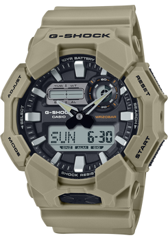 GSHOCK GA0105ACR     ANLG-DIGTL                TAN