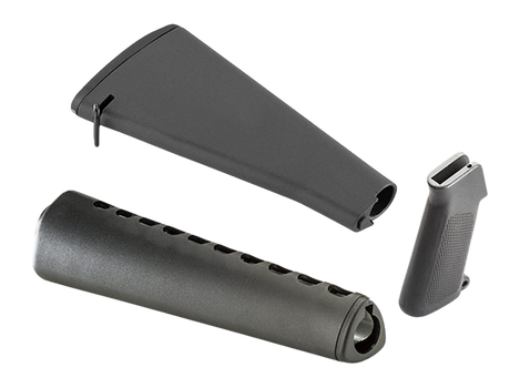 LUTH-AR FK-A1R      COMPLETE A1 RIFLE FURN KIT BLK