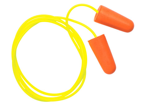 Pyramex DP1001 Corded Foam 32 dB In The Ear Yellow/Orange 100 Pair
