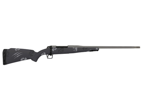 Fierce Firearms TWROG300PRC22GP Twisted Rogue Mini 300 PRC 22" Tungsten Cerakote Steel Threaded Barrel, Drilled & Tapped Steel Receiver, LR Negative Comb Phantom Camo Carbon Fiber Stock