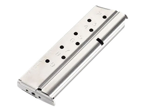 Wilson Combat 9209FS9 920 9rd 9mm Fits Wilson Combat 1911 Full Size Silver Stainless Steel