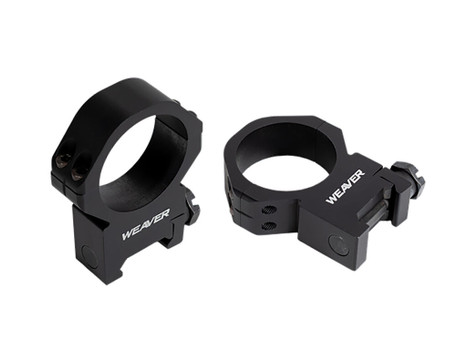 Weaver Mounts 99525 Precision Tactical Black Aluminum 34mm Tube Medium