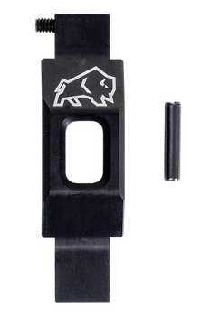 Tapco TAP22064  Trigger Guard Straight Black Aluminum For AR-15                                                                                                                                         