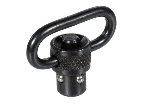 Leapers TLQDSW08A QD Sling Swivel Black 1" Push Button Steel