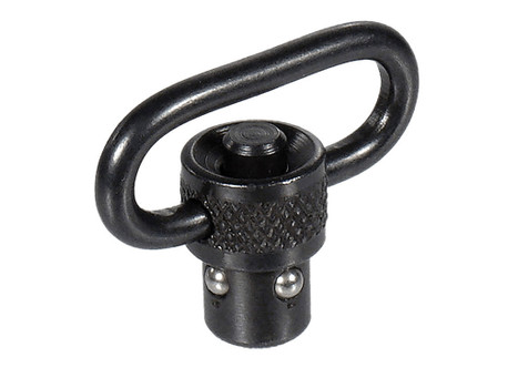 Leapers TLQDSW08A QD Sling Swivel Black 1" Push Button Steel