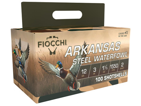 Fiocchi 123ADS3 12Gauge 3" 1 1/5oz 3Shot 100 Per Box/2 Case