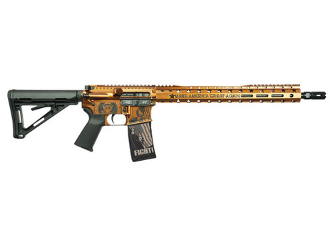 Black Rain Ordnance 24111204C Spec15 5.56 NATO 30+1 16" Black Nitride Stainless Steel Barrel, Aluminum Receiver, 15" Slim M-LOK Handguard, Magpul Black Polymer Stock, Black Magpul Grip