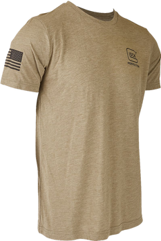 Glock AP96315 2nd Amendment Tee  Olive Cotton/Polyester Short Sleeve XL                                                                                                                                 
