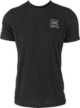 Glock AP96308 2nd Amendment Tee  Black Cotton/Polyester Short Sleeve Large                                                                                                                              