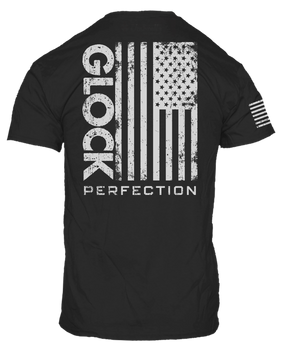 GLK AP96392 PERFECTION FLAG TEE M   BLK