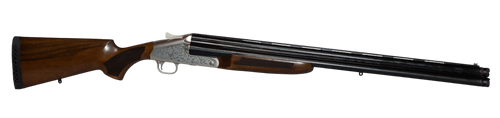 ATI ATIGKOF123B26 3B  12 Gauge 3.50" 3 Shot 26" Vent Rib Barrel, Engraved Silver Receiver, Fixed Wood Stock                                                                                             
