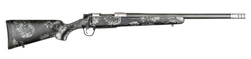 Christensen Arms 8010631801 Ridgeline FFT 7mm PRC 3+1 24" Carbon Fiber Threaded Barrel, Stainless Steel Drilled & Tapped Receiver, Carbon w/Gray Accents Sporter FFT Carbon Fiber Stock                 