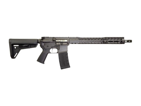 Black Rain Ordnance SSP300BLKSMK SSP 300 Blackout 30+1 16" Black Nitride Threaded Barrel, Smoke Cerakote Aluminum Receiver w/Picatinny Rail, Magpul MOE SL Black Polymer Stock, Black Magpul Grip