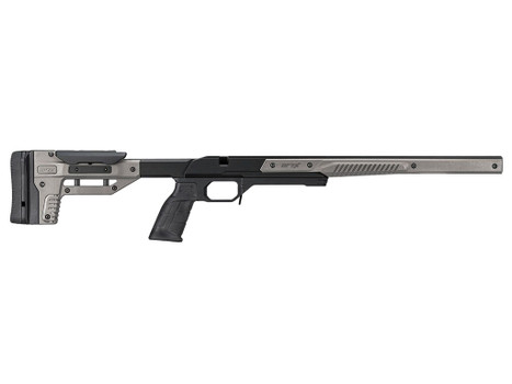 Mdt Sporting Goods Inc 104781GRY Oryx Rifle Chassis Gray Aluminum Fits Ruger 10/22