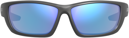 LEU 186746 CHEYENNE   MATTE BLACK     BLUE MIRROR