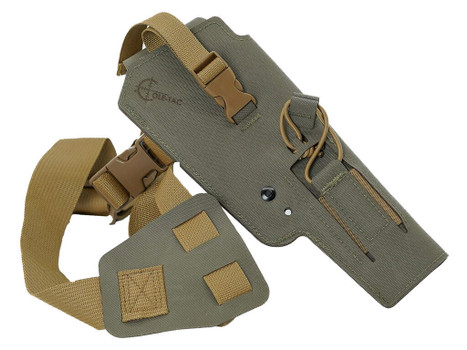 Cole-tac VW214 Varmint Wrangler Pistol Holder Ranger Green Left Hand