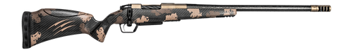 Fierce Firearms RIVSCX65PRC22BDS Carbon Rival XP 2.0 6.5 PRC 22" Smoked Bronze Cerakote Spiral Fluted Stainless Steel Barrel & Drilled & Tapped Receiver, Desert Shadow Camo Adj Comb Carbon Fiber Stock