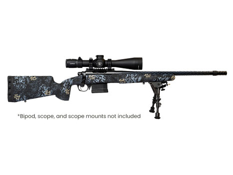 Horizon Firearms HRF-VNP-300W-22R-P Vandal Prime 300 Win 22" Black Spiral Fluted Threaded Barrel, Black Receiver w/Picatinny Rail, Textured Iota EKO Carbon Fiber Stock
