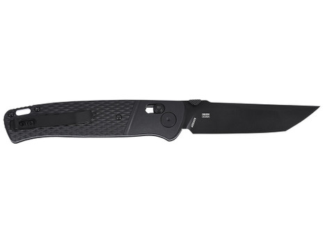 CRKT K431KKP Counterpart EDC 3.31" Folding Tanto Plain Black Oxide D2 Steel Blade, Black Textured GRN Handle
