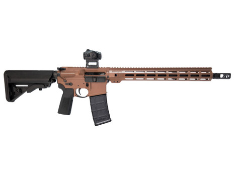 Bushmaster 0010006H212 Bravo Zulu 5.56 NATO 30rd 16" Salt Bath Nitride 7075 Aluminum Alloy Receiver H Series Cerakote Grip