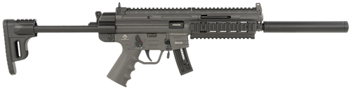 ATI GERGGSG1610S GSG-16  22LR 10+1 16.25" Black Non-Threaded Barrel, Smoke Gray Picatinny Rail Polymer Receiver, M-LOK Handguards, Collapsible w/Storage Compartment Black Synthetic Stock, Smoke Gray P