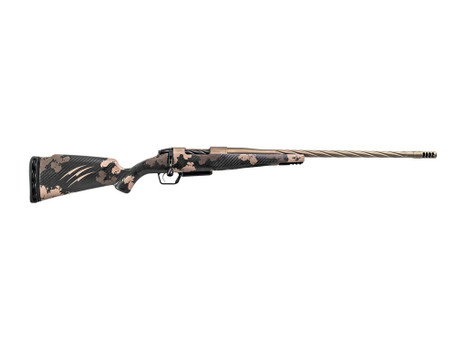 Fierce Firearms ROGSSX308WIN18BRS Twisted Rogue XP 308 Win 3+1 18" Smoked Bronze Cerakote Spiral Fluted Threaded Stainless Steel Barrel, Drilled & Tapped Receiver, BiPod Rail Forend, Sonora Ambush Cam
