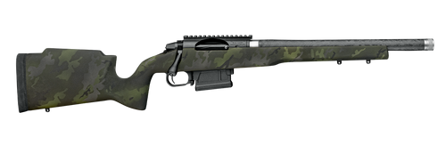 Proof Research 151396 Elevation MTR 2.0 6.5 PRC 3+1 20" Carbon Fiber Match Grade Threaded Barrel, Black Receiver w/Picatinny Rail, Midnight Camo Proof Fixed Carbon Fiber Stock, Right Hand             
