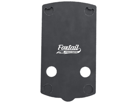 Foxtail Precision 100005 Red Dot Adapter Plate for Optics-Ready Pistol Black Anodized Glock 43X/48 MOS Springfield Armory OSP
