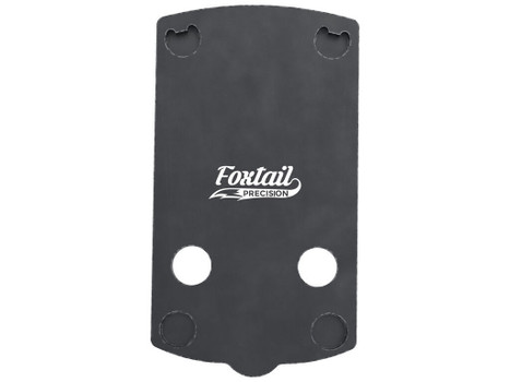 Foxtail Precision 100005 Red Dot Adapter Plate for Optics-Ready Pistol Black Anodized Glock 43X/48 MOS Springfield Armory OSP