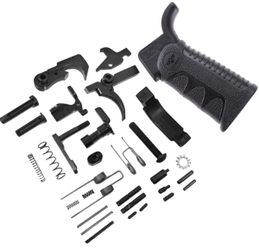 Xtech Tactical XTT138LPK  Lower Parts Kit Black                                                                                                                                                         
