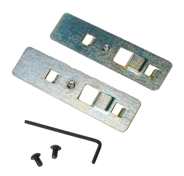Berry's 84913 Track Clips Pistol Rack Silver Steel Handgun                                                                                                                                              