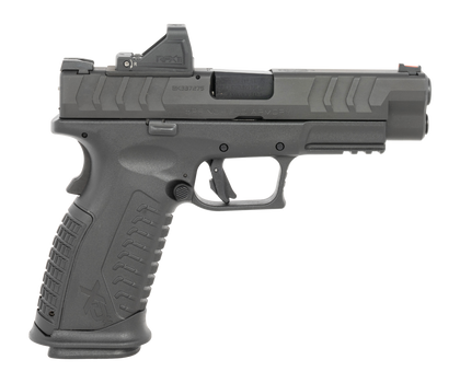 Springfield Armory XDME94510BHCOSPPAC XD-M Elite OSP Gear Pac Full Size 10mm Auto, 16+1 4.50" Black Melonite Match Grade Barrel & Optic Ready/Serrated Steel Slide, Black Polymer Frame w/Picatinny Rail
