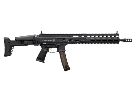 Grand Power 810091158005 Stribog SP9A3 9mm Luger 30+1 16" Black Barrel, Picatinny Rail Receiver & Grip