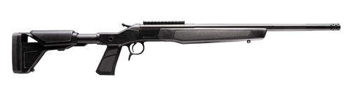 CVA CR4442XP Scout XP 45-70 Gov 1rd 20" Matte Stainless Steel Threaded Barrel & Receiver w/Picatinny Rail, Graphite Black Adjustable Synthetic Stock                                                    