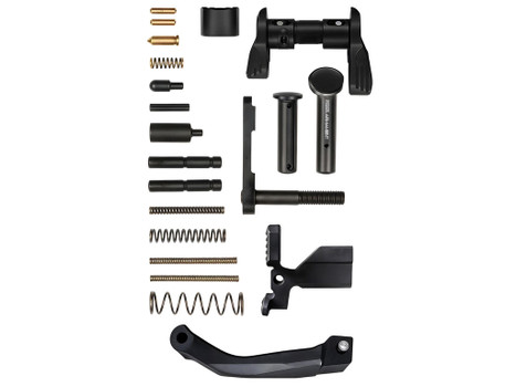 Rise Armament 12003ADV Premium Lower Parts Kit Black Aluminum