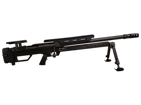 Steyr Arms 610501 HS .50-M1 Take Down Design, 50 BMG 5+1 24" Fluted/Threaded, Black, Fully Adj. Chassis, Muzzle Brake, Adj. Integrated Bipod & Monopod, Optics Mount