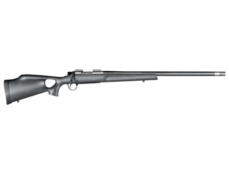 Christensen Arms 8010800405 Summit TI 6.5 Creedmoor 4+1 16.25" Carbon Fiber Threaded Barrel, Natural Titanium Drilled & Tapped Receiver, Black Carbon Fiber Thumbhole Stock