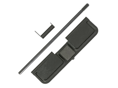 White Label Armory WLA-UPR-2004-01 Knurled Dust Cover Kit AR-15 Black