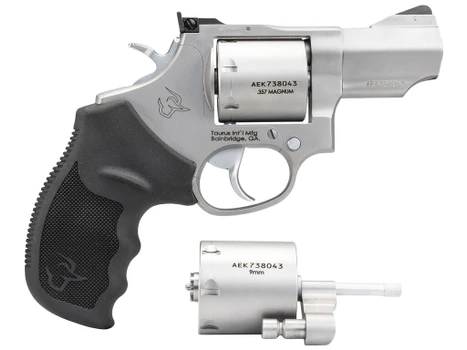 Taurus 2-692029 692 Medium Frame 357 Mag/38 Special +P/9mm 7 Shot 2.50" Matte Stainless Cylinder/Frame/Barrel Transfer Bar Safety